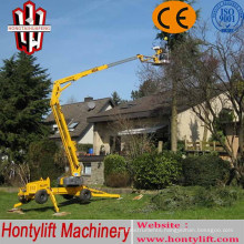 16 m CE cheap sale china boom lift/electric hydraulic platform jack